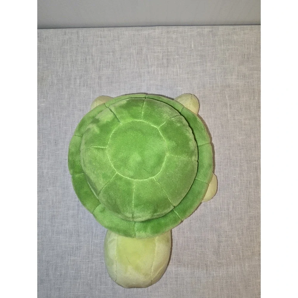 Bellzi Plush Turtle Torti the Tortoise Stuffed Animal Green Yellow 12